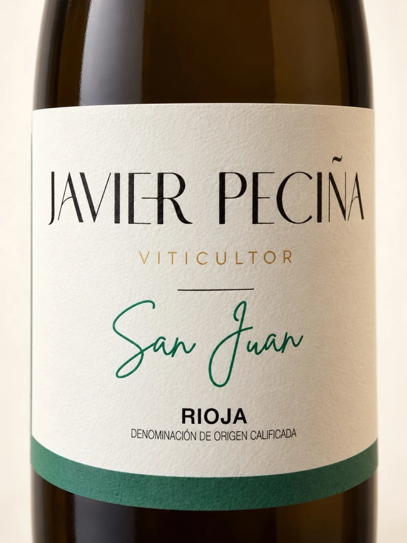Detalle de la etiqueta de FECO San Juan